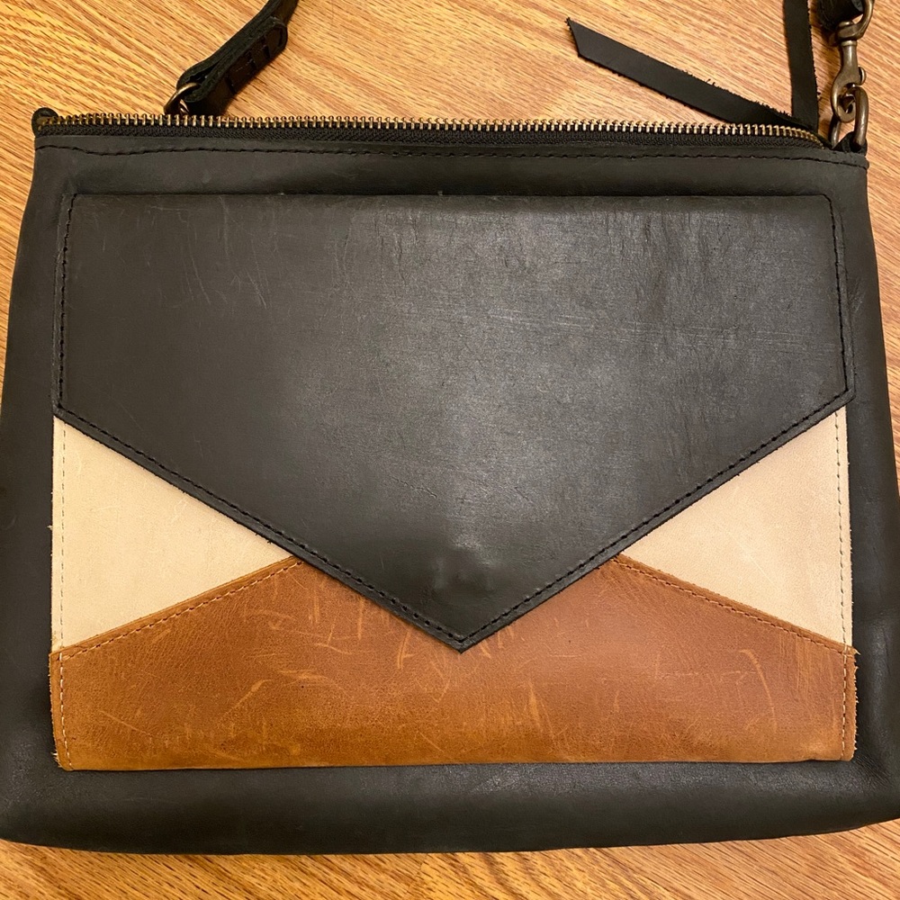 Able Solome Leather Crossbody